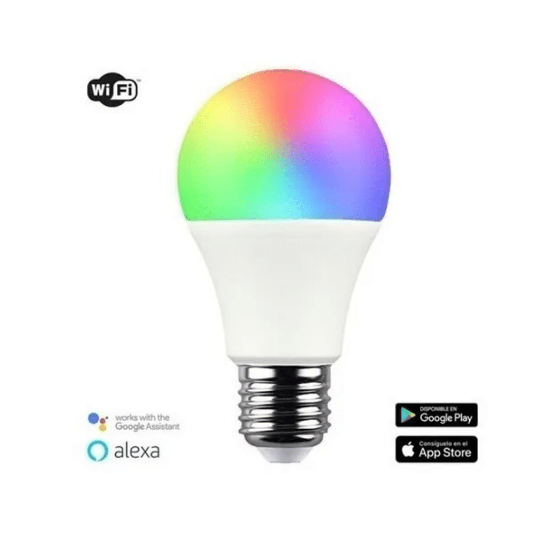 Bombillo Inteligente RGB Compatible con